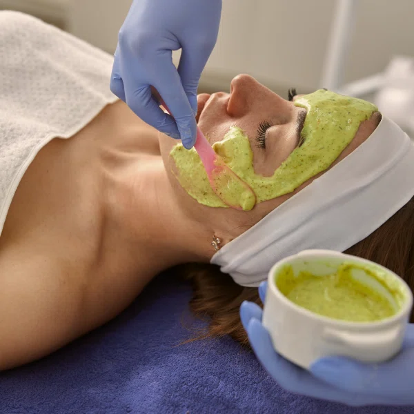 Массаж лица + Альгинатная маска